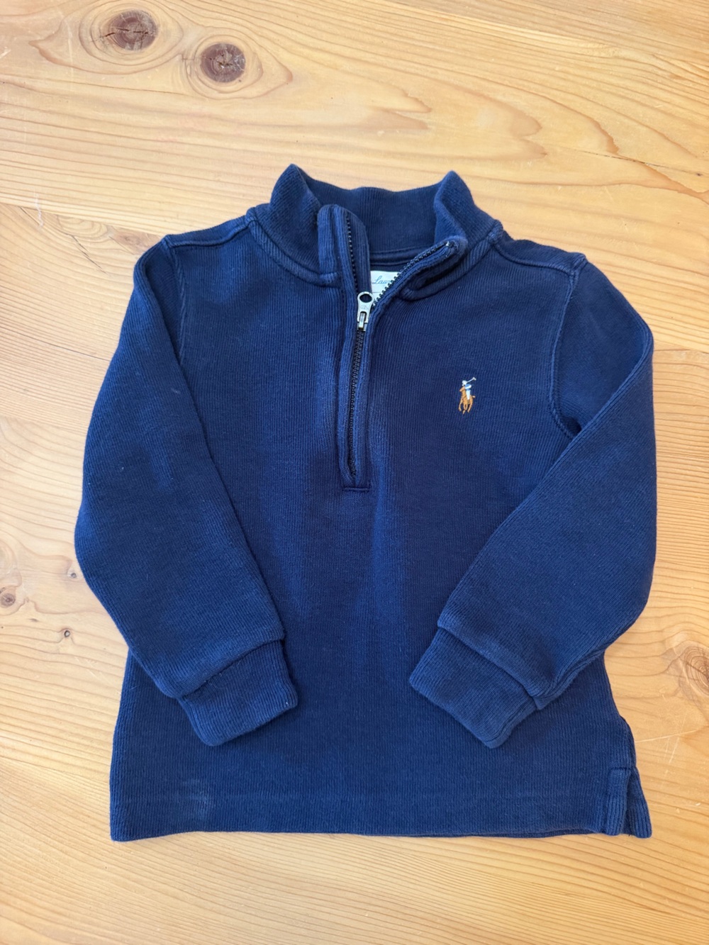 Ralph Lauren Navy Half-Zip Pullover